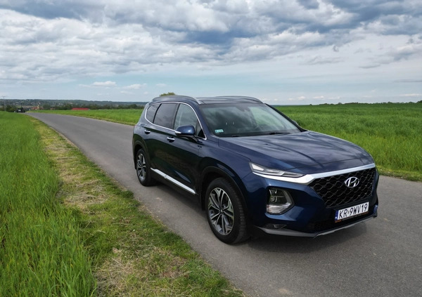 Hyundai Santa Fe cena 124900 przebieg: 174000, rok produkcji 2018 z Kraków małe 742